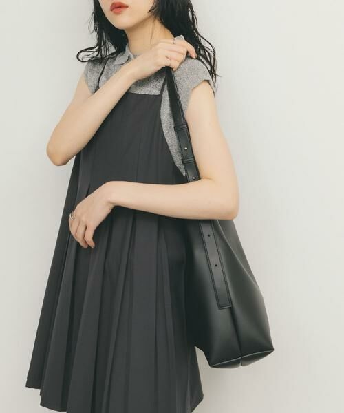 KBF / ケービーエフ ワンピース | タックプリーツミニワンピース | 詳細16