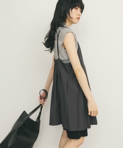KBF / ケービーエフ ワンピース | タックプリーツミニワンピース | 詳細17