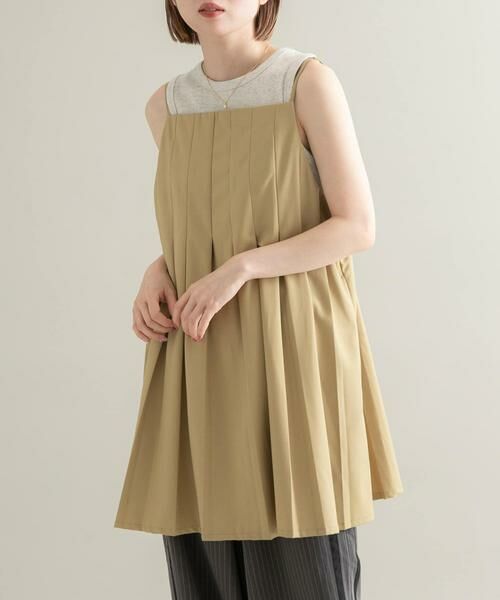 KBF / ケービーエフ ワンピース | タックプリーツミニワンピース | 詳細26
