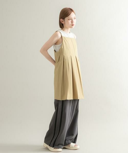 KBF / ケービーエフ ワンピース | タックプリーツミニワンピース | 詳細30