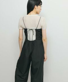 KBF / ケービーエフ サロペット・オールインワン | バックオープンキャミサロペット