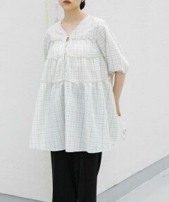 KBF / ケービーエフ ワンピース | サッカーチェックミニワンピース
