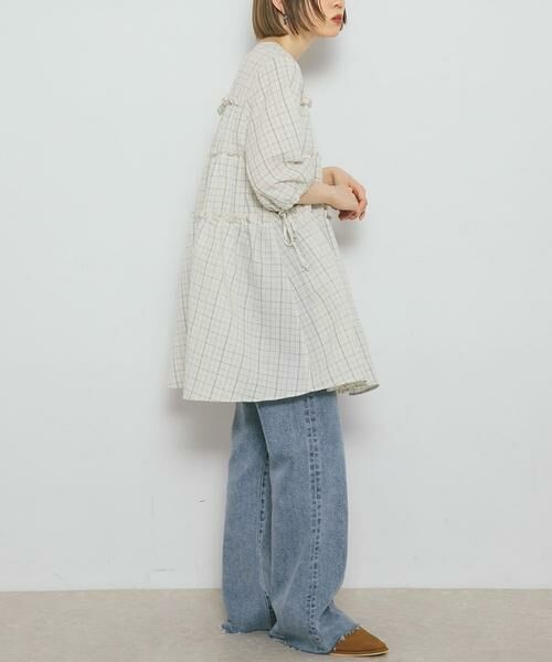 KBF / ケービーエフ ワンピース | サッカーチェックミニワンピース | 詳細4