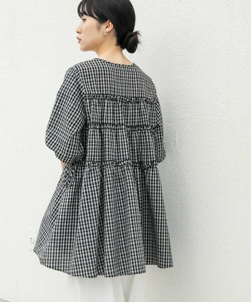 KBF / ケービーエフ ワンピース | サッカーチェックミニワンピース | 詳細11