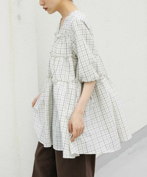 KBF / ケービーエフ ワンピース | サッカーチェックミニワンピース | 詳細19