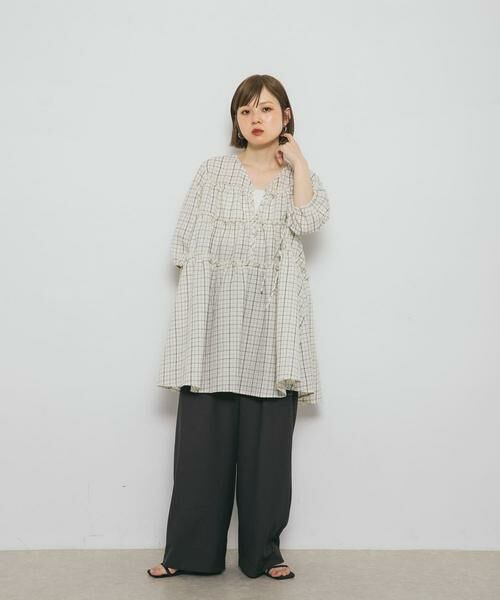 KBF / ケービーエフ ワンピース | サッカーチェックミニワンピース | 詳細23