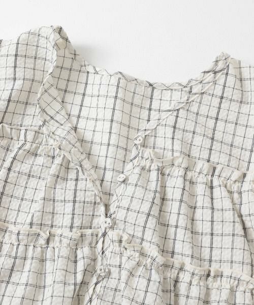 KBF / ケービーエフ ワンピース | サッカーチェックミニワンピース | 詳細25