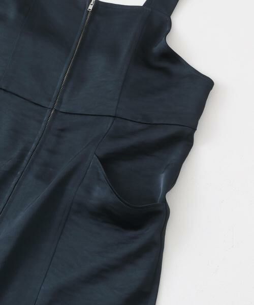 KBF / ケービーエフ サロペット・オールインワン | フロントZIPサテンサロペット | 詳細10