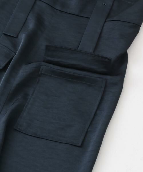 KBF / ケービーエフ サロペット・オールインワン | フロントZIPサテンサロペット | 詳細13