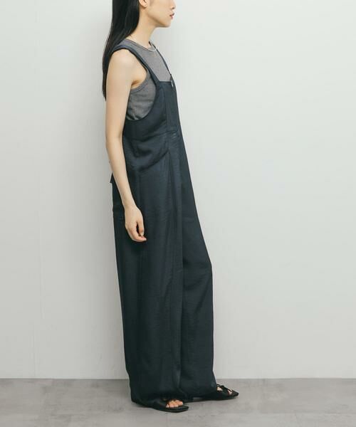 KBF / ケービーエフ サロペット・オールインワン | フロントZIPサテンサロペット | 詳細4