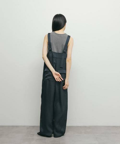 KBF / ケービーエフ サロペット・オールインワン | フロントZIPサテンサロペット | 詳細7