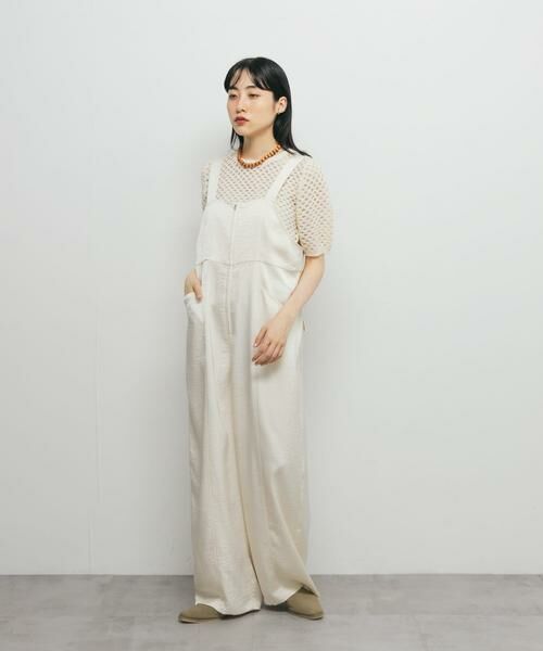 KBF / ケービーエフ サロペット・オールインワン | フロントZIPサテンサロペット | 詳細18