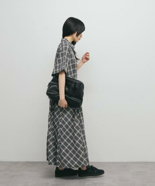 KBF / ケービーエフ ワンピース | チェックWIDEフレアワンピース | 詳細17