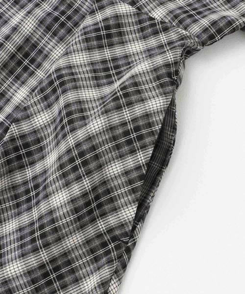 KBF / ケービーエフ ワンピース | チェックWIDEフレアワンピース | 詳細20