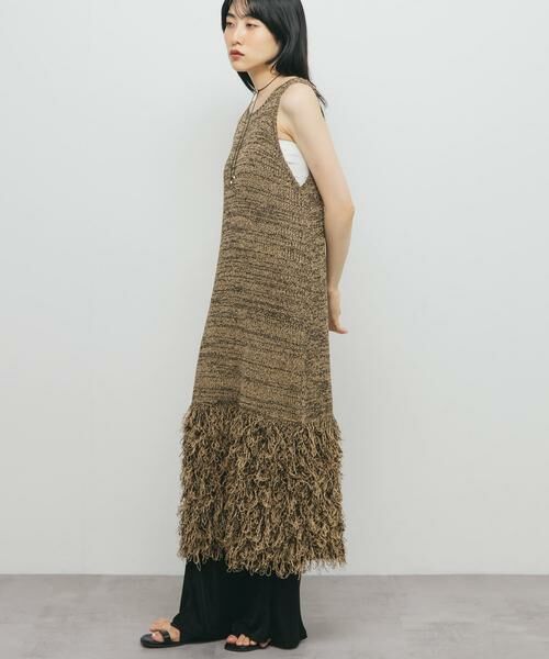 KBF / ケービーエフ ワンピース | ループフリンジニットワンピース | 詳細17