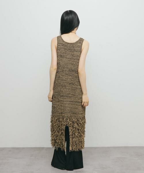 KBF / ケービーエフ ワンピース | ループフリンジニットワンピース | 詳細19