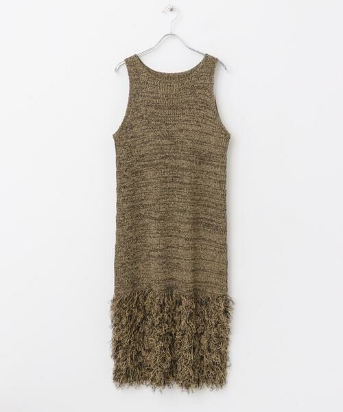 KBF / ケービーエフ ワンピース | ループフリンジニットワンピース | 詳細21