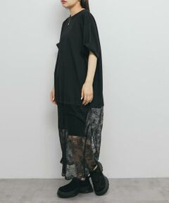 KBF / ケービーエフ ワンピース | レースヘムカットワンピース