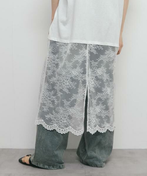 KBF / ケービーエフ ワンピース | レースヘムカットワンピース | 詳細4