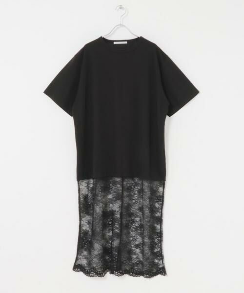 KBF / ケービーエフ ワンピース | レースヘムカットワンピース | 詳細14