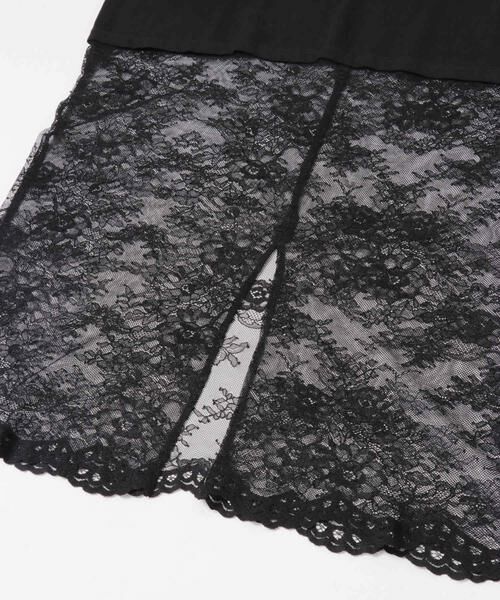 KBF / ケービーエフ ワンピース | レースヘムカットワンピース | 詳細17