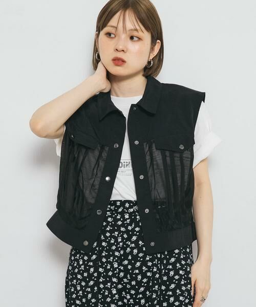 KBF / ケービーエフ その他アウター | シアードッキングベスト | 詳細18