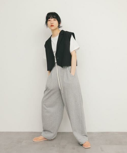 KBF / ケービーエフ その他アウター | ルーズテーラードベスト | 詳細10