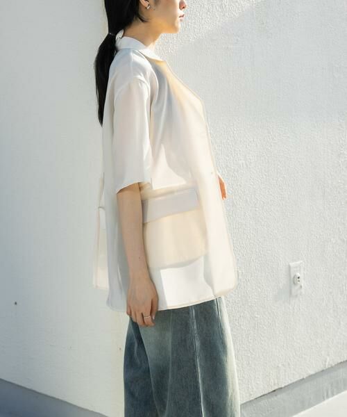 KBF / ケービーエフ その他アウター | ハーフスリーブシアージャケット | 詳細4