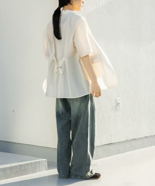 KBF / ケービーエフ その他アウター | ハーフスリーブシアージャケット | 詳細6