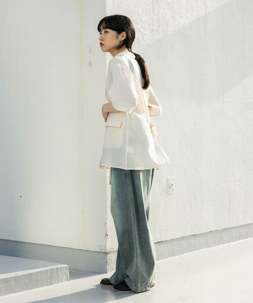 KBF / ケービーエフ その他アウター | ハーフスリーブシアージャケット | 詳細7