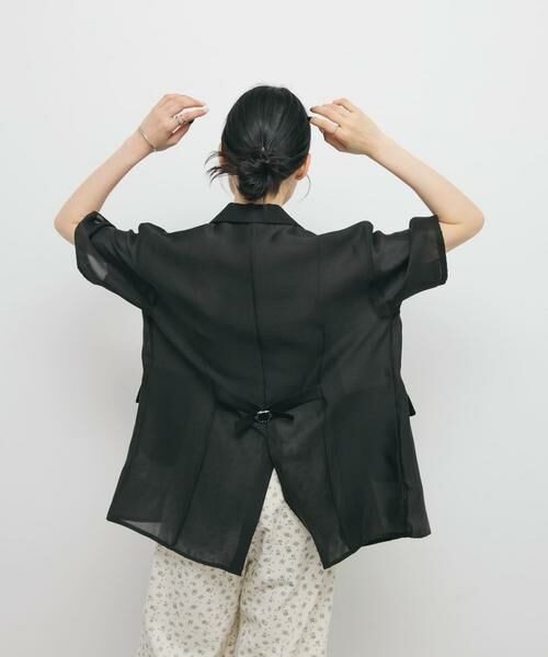 KBF / ケービーエフ その他アウター | ハーフスリーブシアージャケット | 詳細15