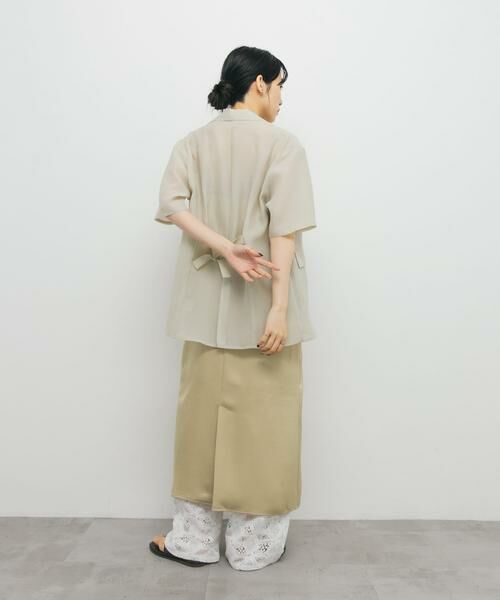 KBF / ケービーエフ その他アウター | ハーフスリーブシアージャケット | 詳細30