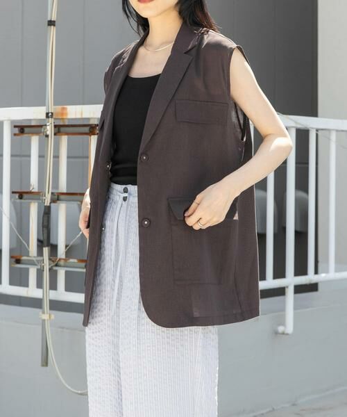 KBF / ケービーエフ その他アウター | ミリタリーシアーベスト(ダークブラウン)