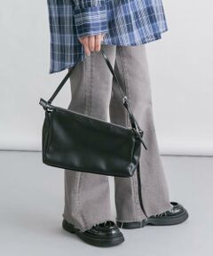 KBF / ケービーエフ ショルダーバッグ | アシンメトリースリムショルダーBAG