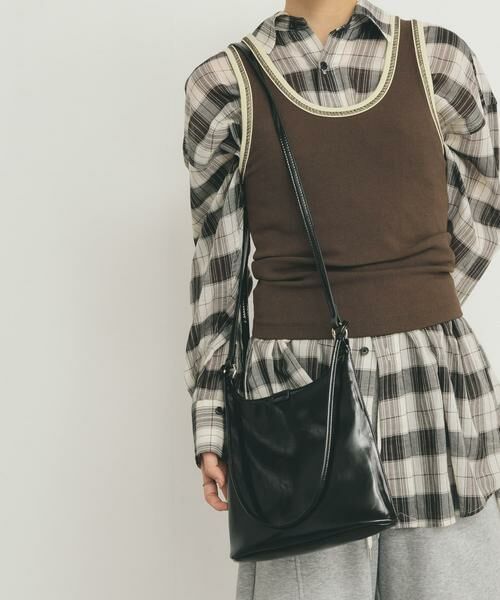 KBF / ケービーエフ ショルダーバッグ | ダブルスリムショルダーBAG | 詳細24