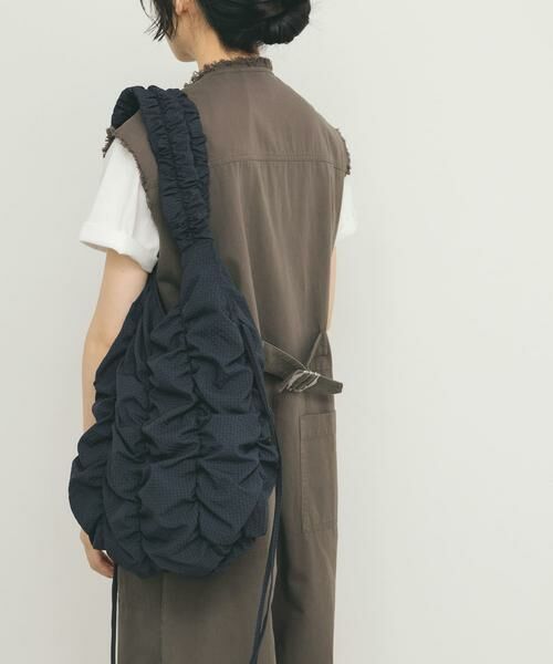 KBF / ケービーエフ ショルダーバッグ | チェックリボンギャザーBAG | 詳細10