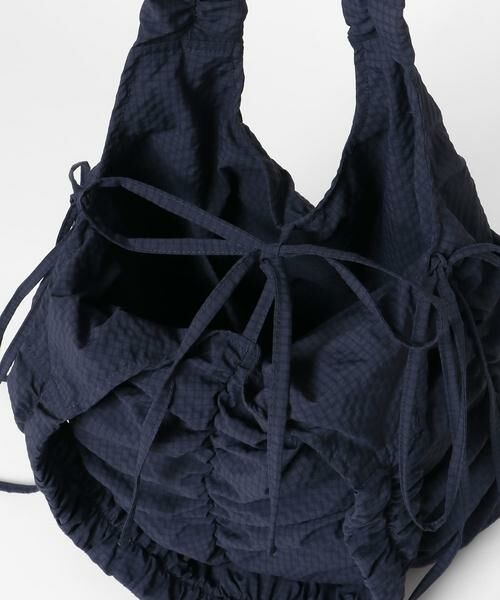 KBF / ケービーエフ ショルダーバッグ | チェックリボンギャザーBAG | 詳細16