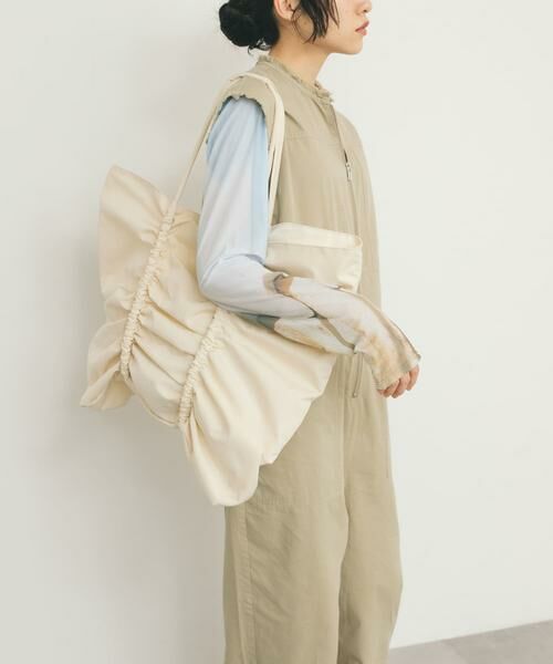 KBF / ケービーエフ ショルダーバッグ | ビッグショルダーギャザーBAG | 詳細1