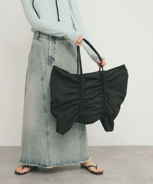 KBF / ケービーエフ ショルダーバッグ | ビッグショルダーギャザーBAG | 詳細10