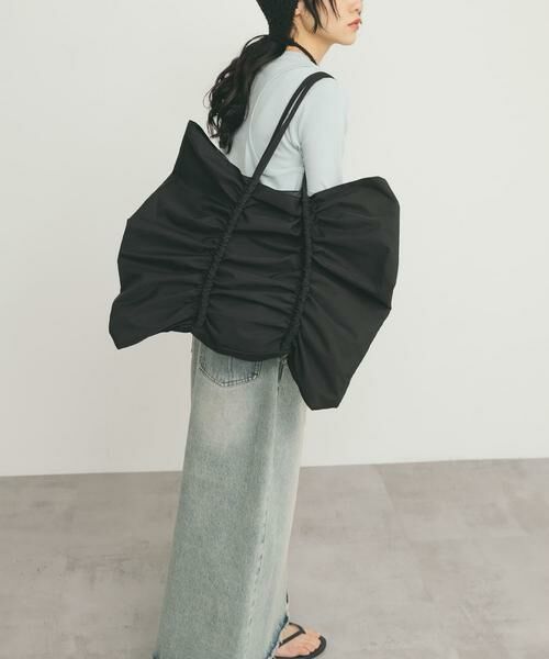 KBF / ケービーエフ ショルダーバッグ | ビッグショルダーギャザーBAG | 詳細14