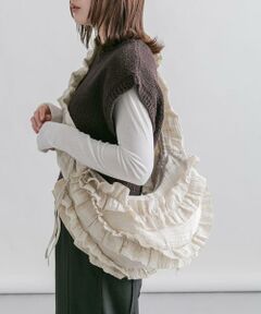 KBF / ケービーエフ ショルダーバッグ | フリルギャザーBAG