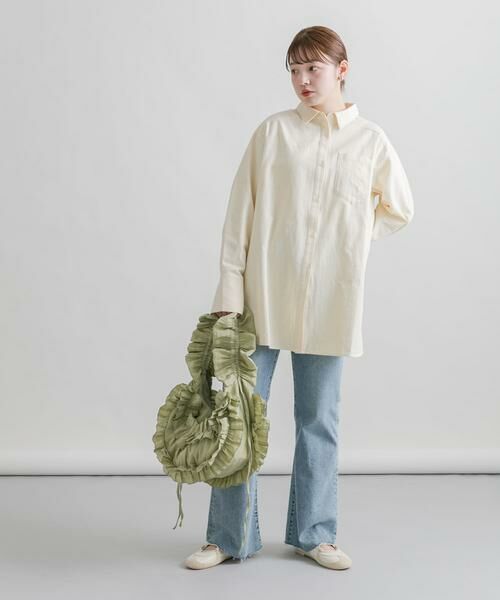 KBF / ケービーエフ ショルダーバッグ | フリルギャザーBAG | 詳細3