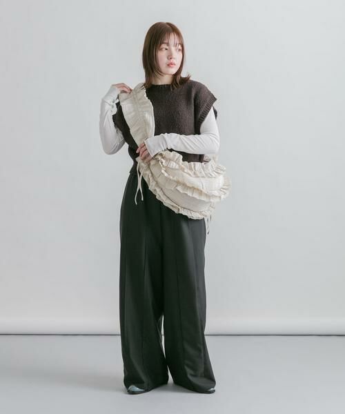 KBF / ケービーエフ ショルダーバッグ | フリルギャザーBAG | 詳細12