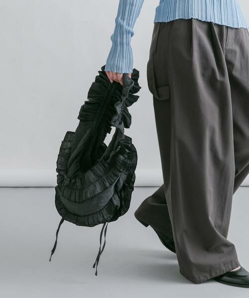 KBF / ケービーエフ ショルダーバッグ | フリルギャザーBAG | 詳細20