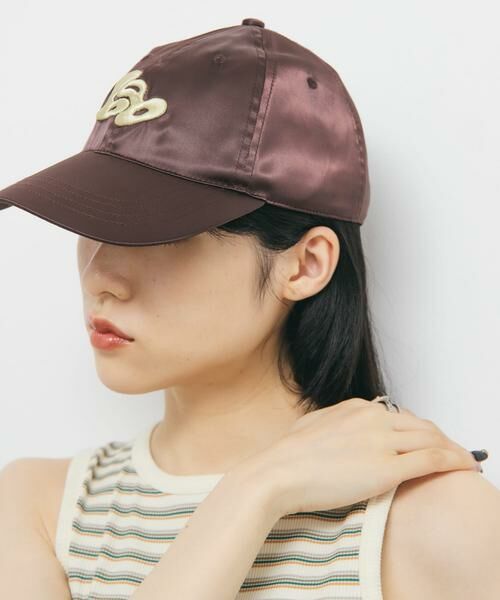 KBF / ケービーエフ キャップ | プランプエンブロイダリーサテンCAP | 詳細3