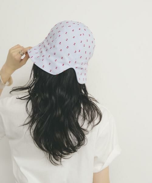 KBF / ケービーエフ ハット | 刺繍チェックチューリップHAT | 詳細3