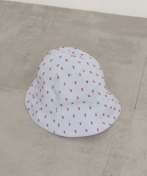 KBF / ケービーエフ ハット | 刺繍チェックチューリップHAT | 詳細4