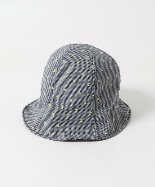 KBF / ケービーエフ ハット | 刺繍チェックチューリップHAT | 詳細12