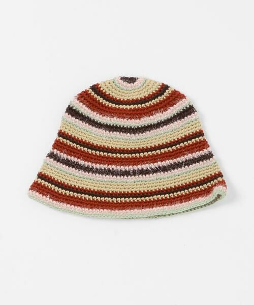 KBF / ケービーエフ ニットキャップ | マルチボーダーニットHAT | 詳細5