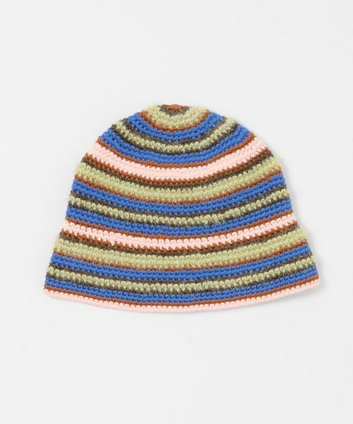 KBF / ケービーエフ ニットキャップ | マルチボーダーニットHAT | 詳細13